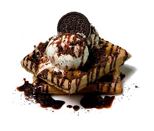 Oreo Cake Waffle 