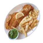 Regular Battered Haddock 