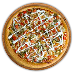 Flaming Fajita Pizza 
